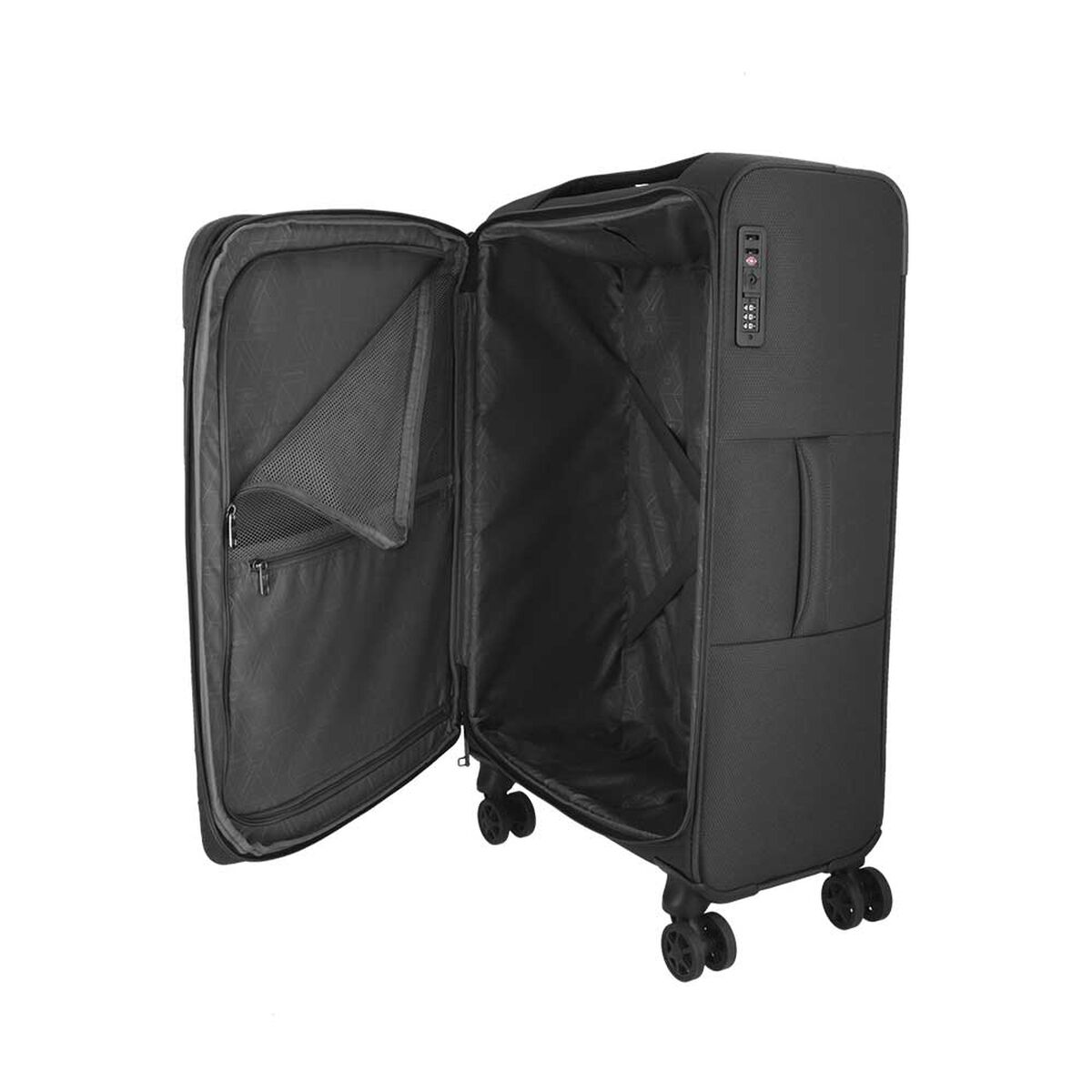 Maleta Saxoline Airshock 4SX Negro 107 lt L
