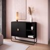 Set Buffet + Bar + Arrimo + Rack Decocasa Luna Negro