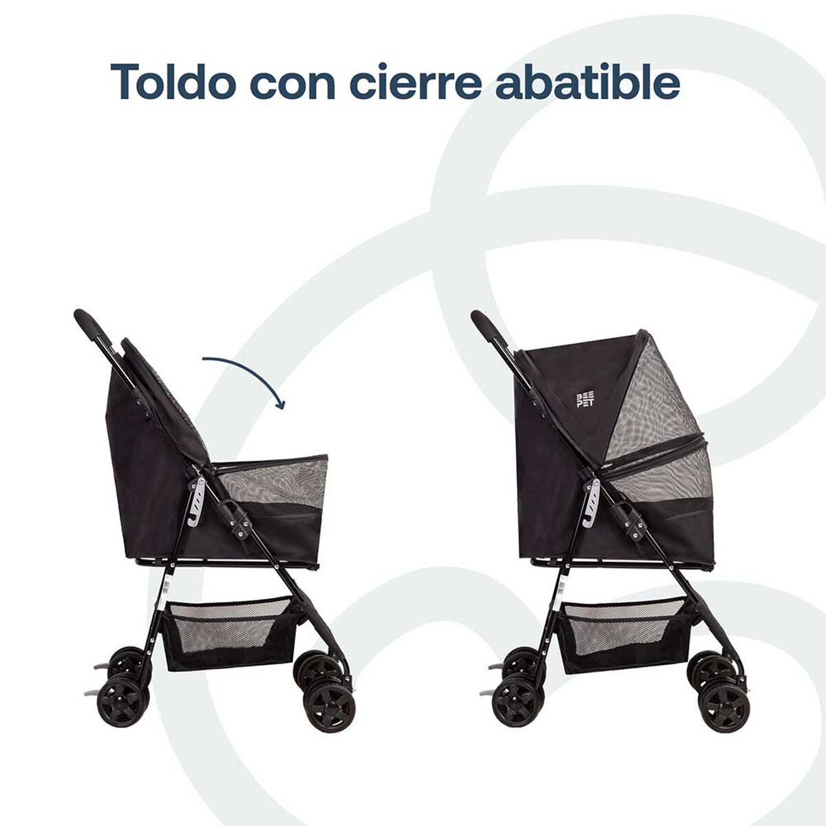 Coche Mascota Negro BP03N Bebesit