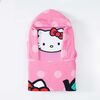 Toalla de Playa con Capucha Infantil Sanrio Hello Kitty Manzana 60 x 120 cm