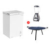 Combo Freezer Horizontal Hyundai MF-101 99 lts. + Juguera HY800J 1,5 lt. + Disco Casanova