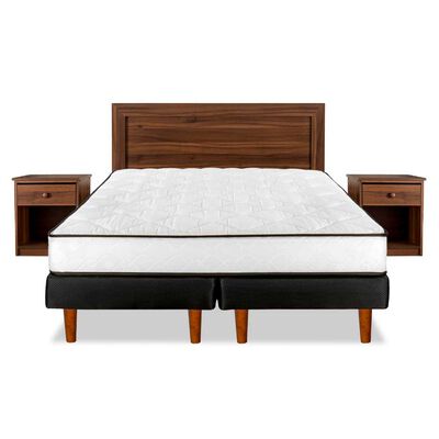 Imagen 2 del producto Cama Europea Flex 2 Plazas New Simple + Set Asturias