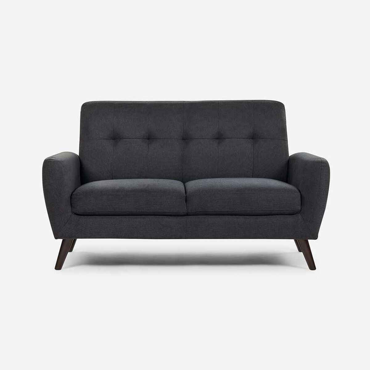 Sofá Rosen Adele 2 cuerpos Grafito