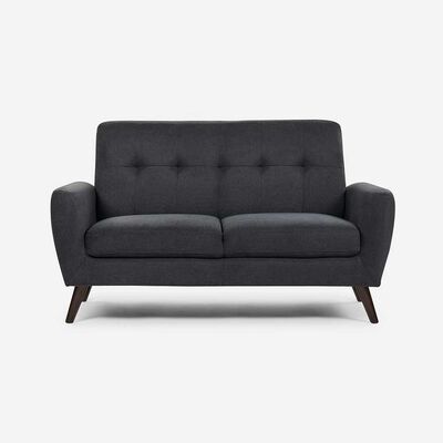 Imagen 1 del producto Sofá Rosen Adele 2 cuerpos Grafito