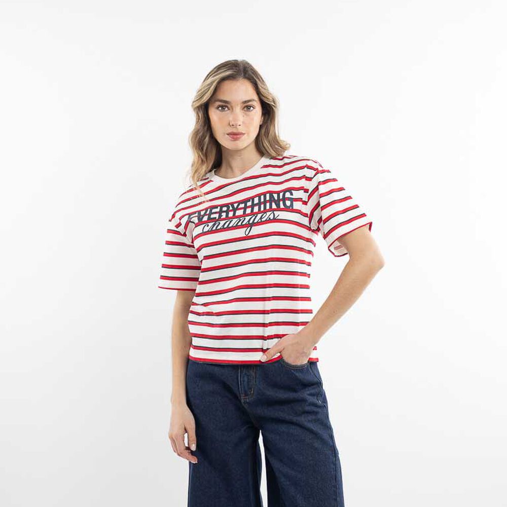 Polera Algodón Oversize Mujer Zibel