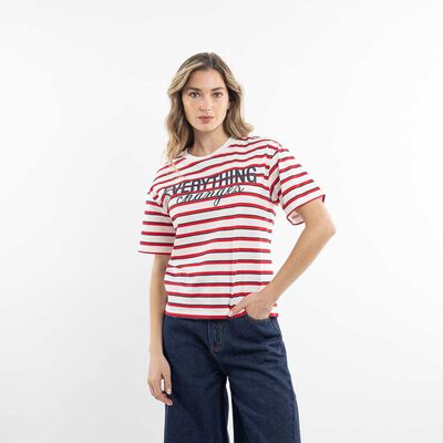 Polera Algodón Oversize Mujer Zibel