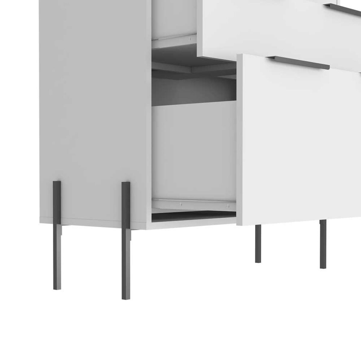 Cómoda TuHome White Collection 3 Cajones