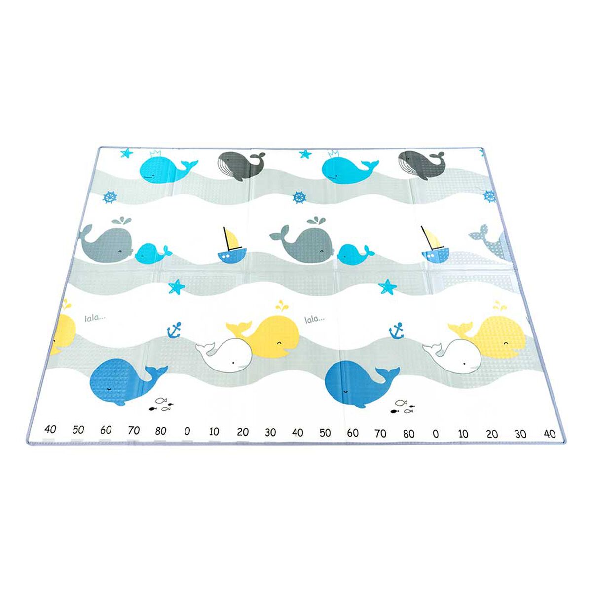 Alfombra Infantil Antigolpes Oso-Oceano Bebesit