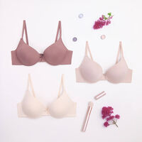 Pack 3 Sosten Copa B Up Intime Beige