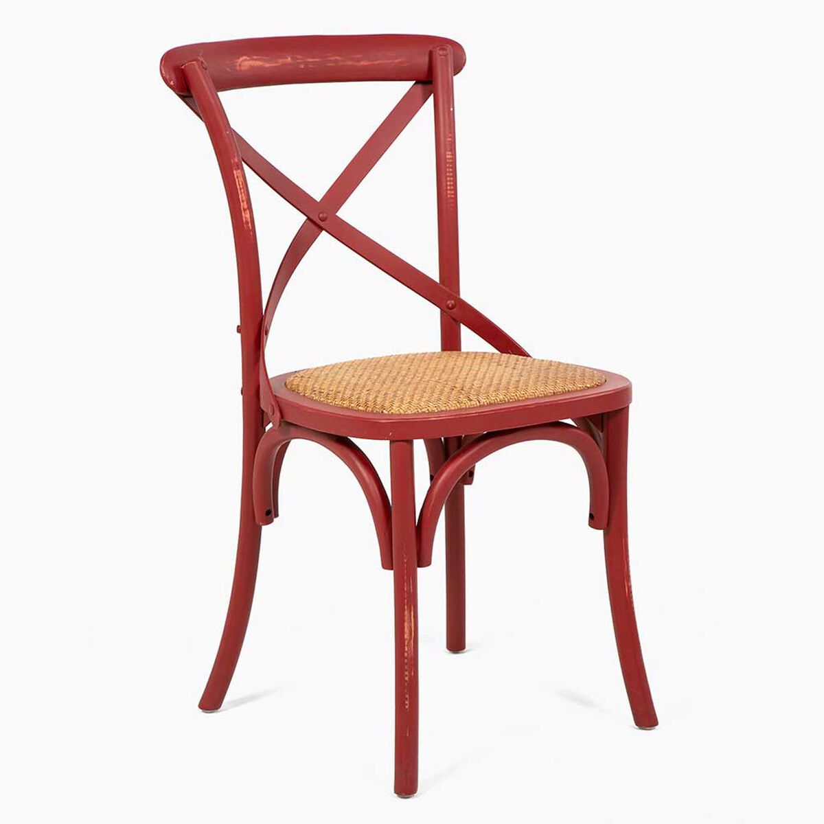 Set 2 Sillas Spazzio Retro Rojo