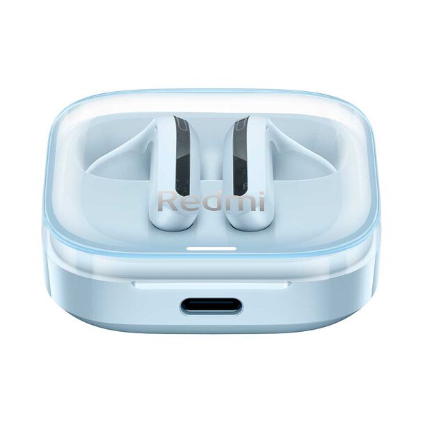 Audífonos Bluetooth In Ear Xiaomi Redmi Buds 6 Active Transparent blue