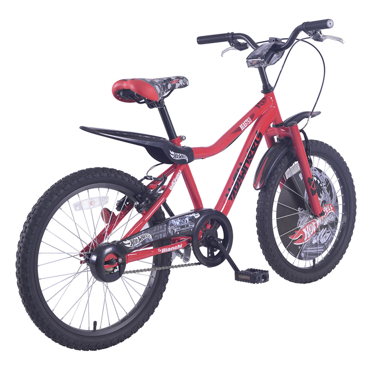 Bicicleta Bianchi Hotwheels Aro 20 Rojo