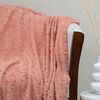 Manta Doral Chiporro Jacquard 127x152 cm Coral