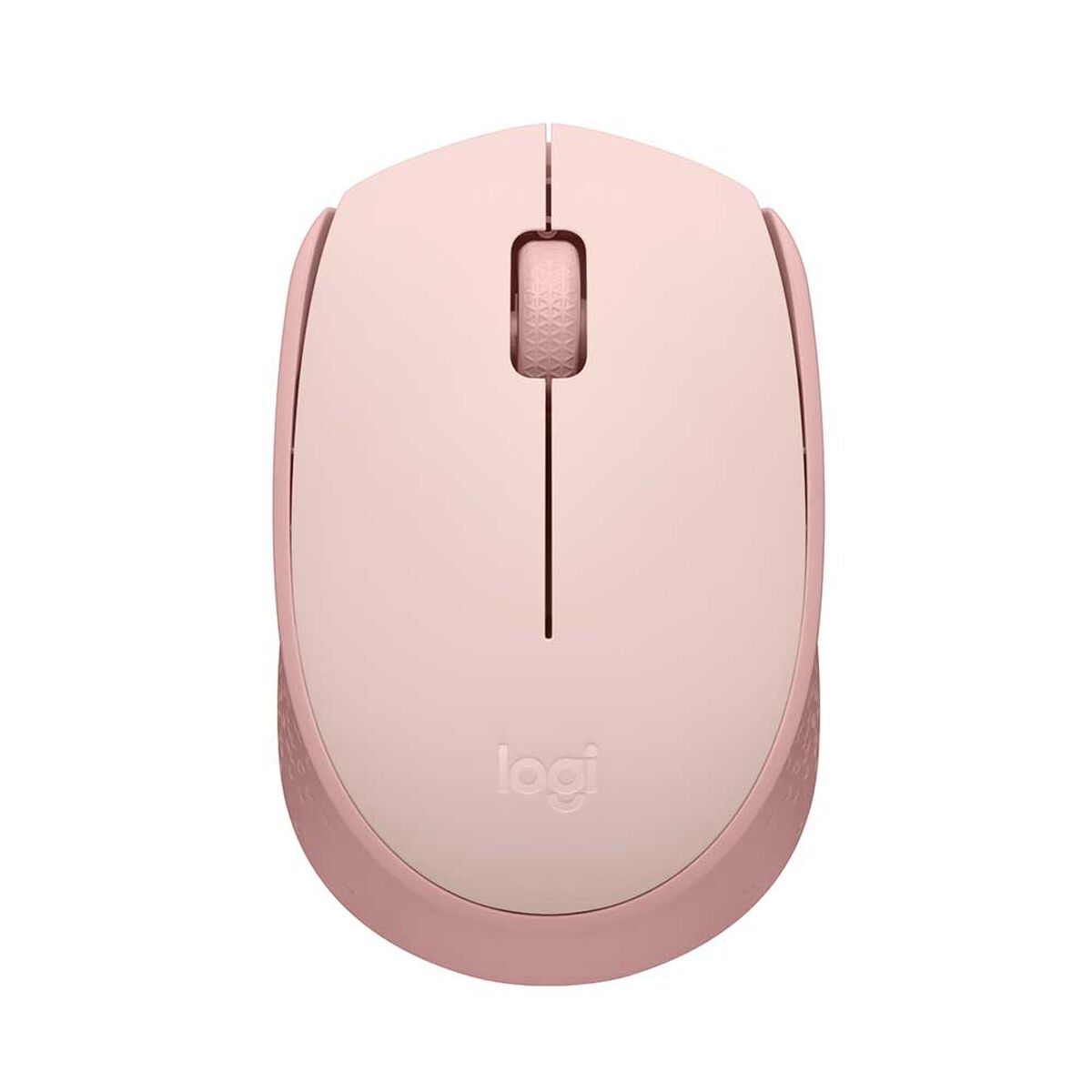 Mouse inal&aacute;mbrico &oacute;ptico Logitech M170 Rosado