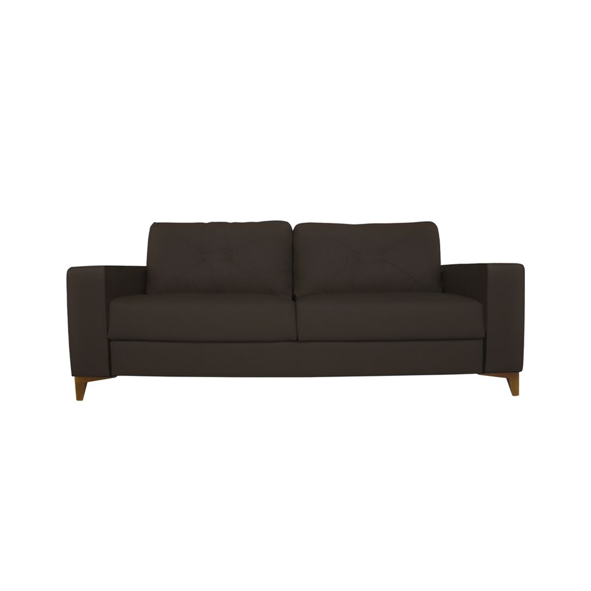 Sofa Di Poretti Design Medelin 3 Cuerpos Café