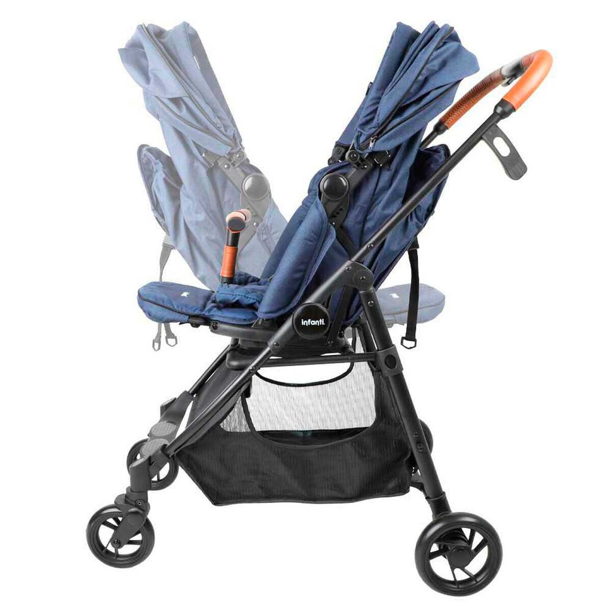 Coche Paseo Zuri 360&deg; Azul Infanti