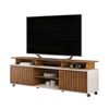 Rack TV Vekkahome Olimpic Hasta 70" Café Beige