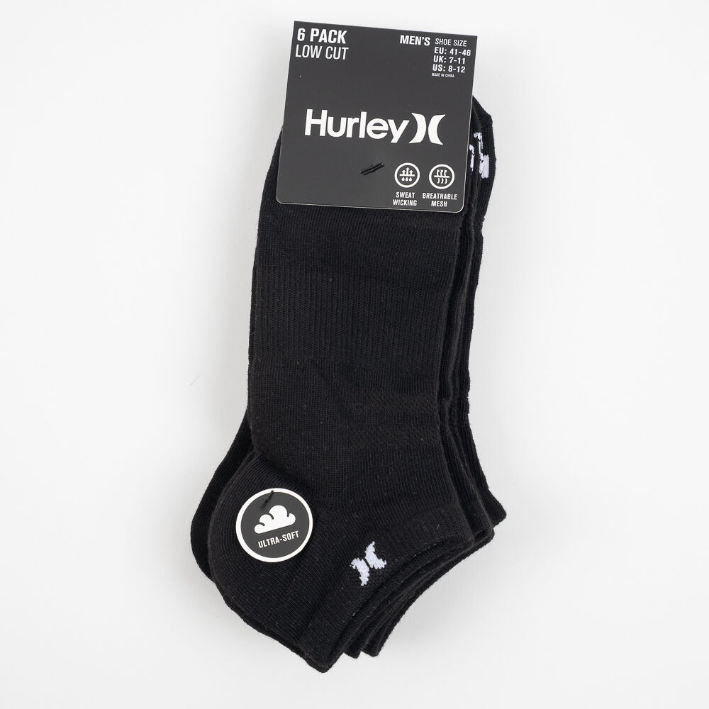 HURLEY SM Pack 6 Calcetas Deportiva Unisex Hurley