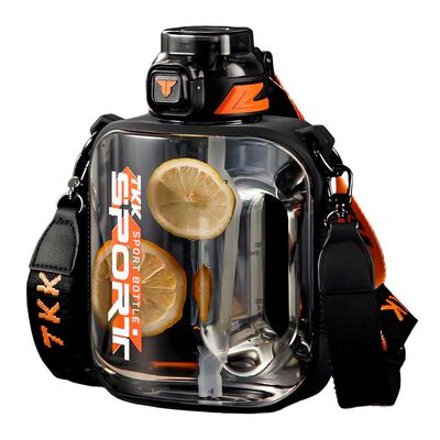 Botella Multifuncional LuBabycas TKK 200 ml Negra