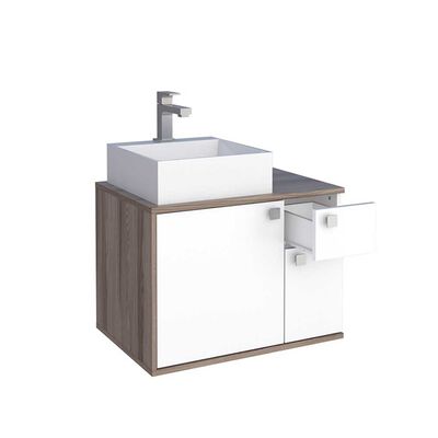 Imagen 2 del producto Vanitorio + Lavamanos Vekkahome Caete Café