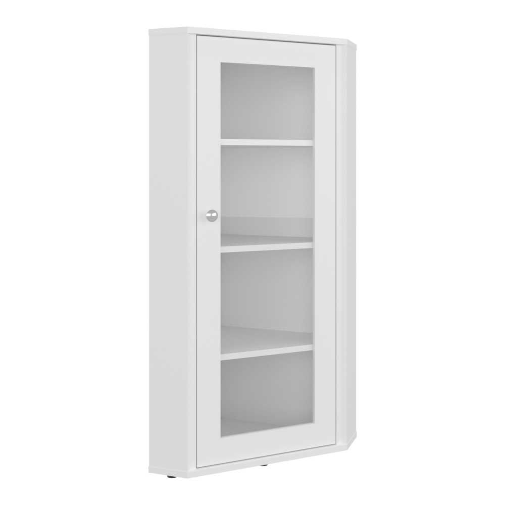Vitrina Tuhome Genova 1 Puerta Blanco
