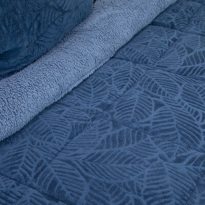 Imagen 2 del producto Cubrecama Doral 1,5 Plazas Azul Outboss Sherpa