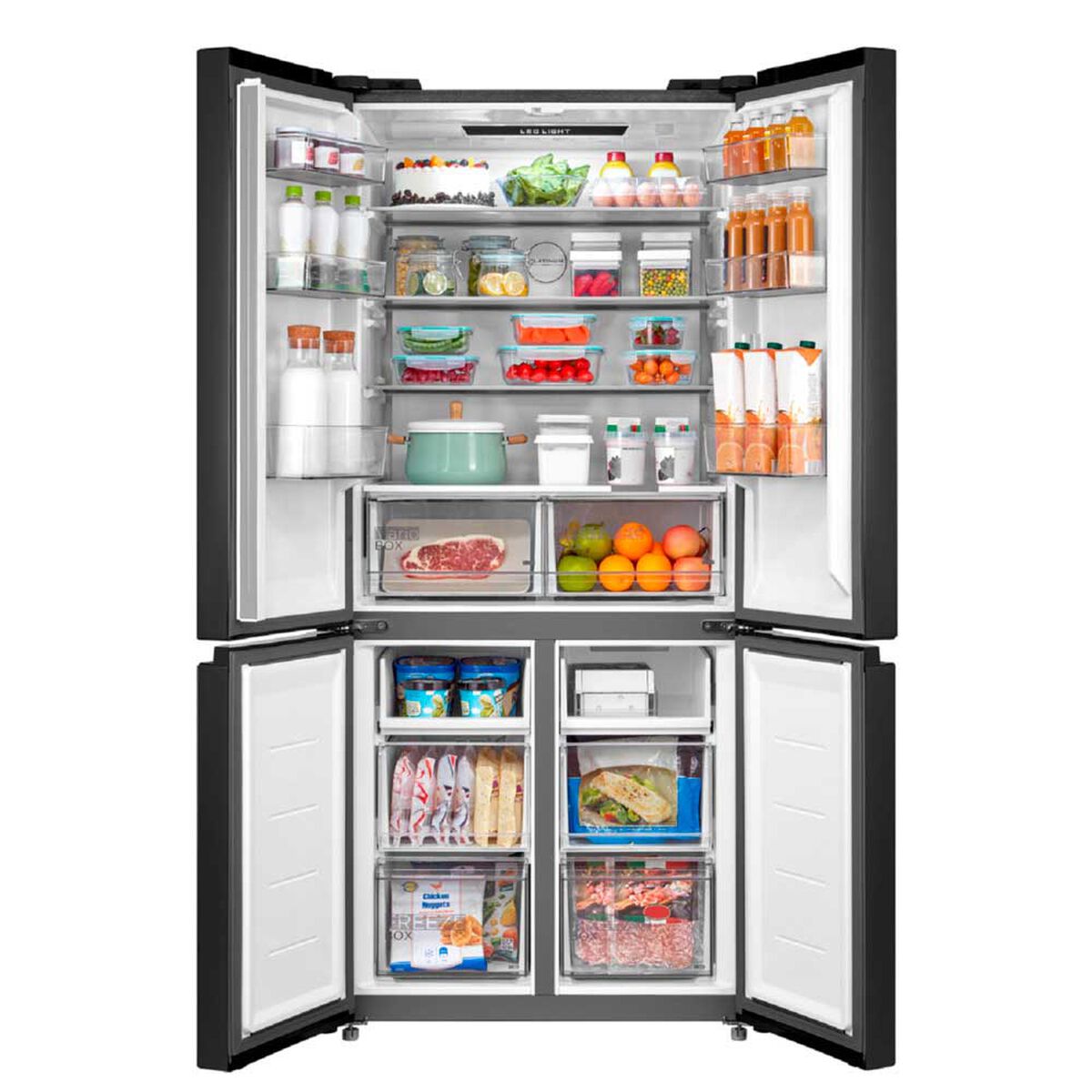 Refrigerador No Frost Midea MDRM691MTEDXIN 345 lts.