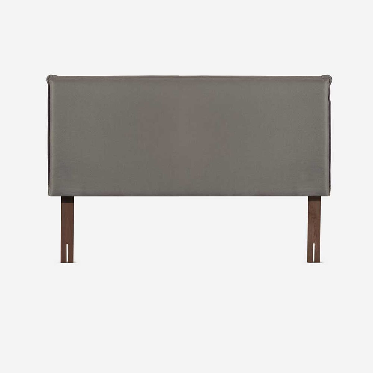 Cama Europea Rosen Base Dividida 2 Plazas Tempo + Respaldo Maurice Gris