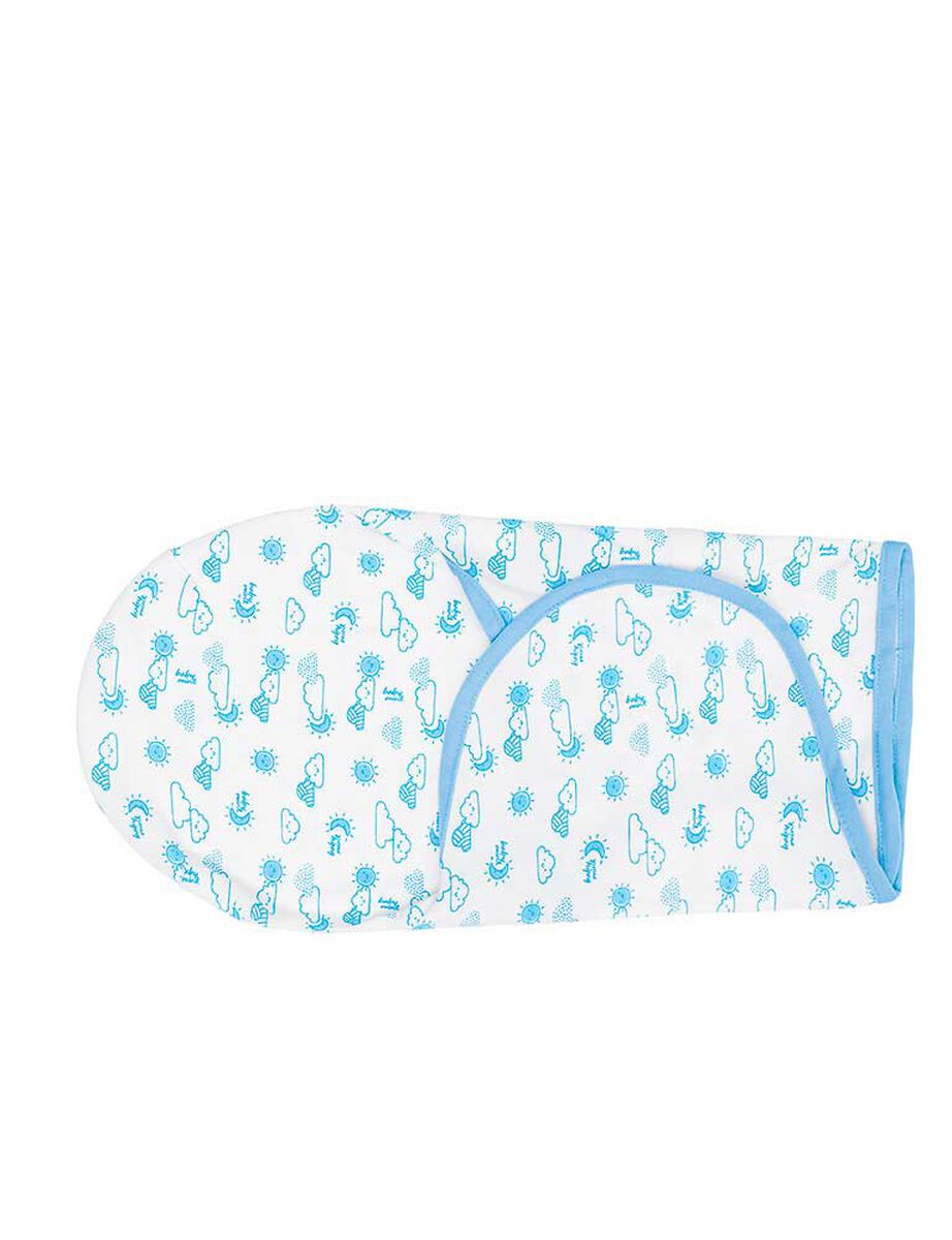 Saco para Bebé de Algodón Azul Baby Mink