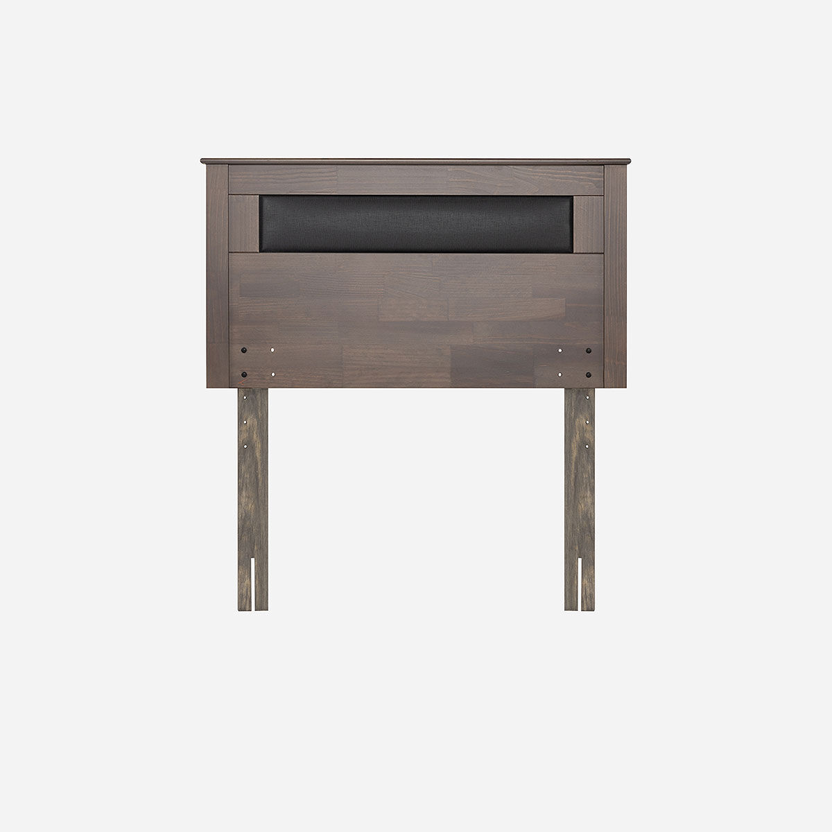 Combo Cama Europea Rosen 1,5 Plazas Indie BN + Respaldo Ferrara