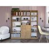 Estante 62 cm  + Estante 2 Puertas + Estante 45 cm TuHome Home Macadamia