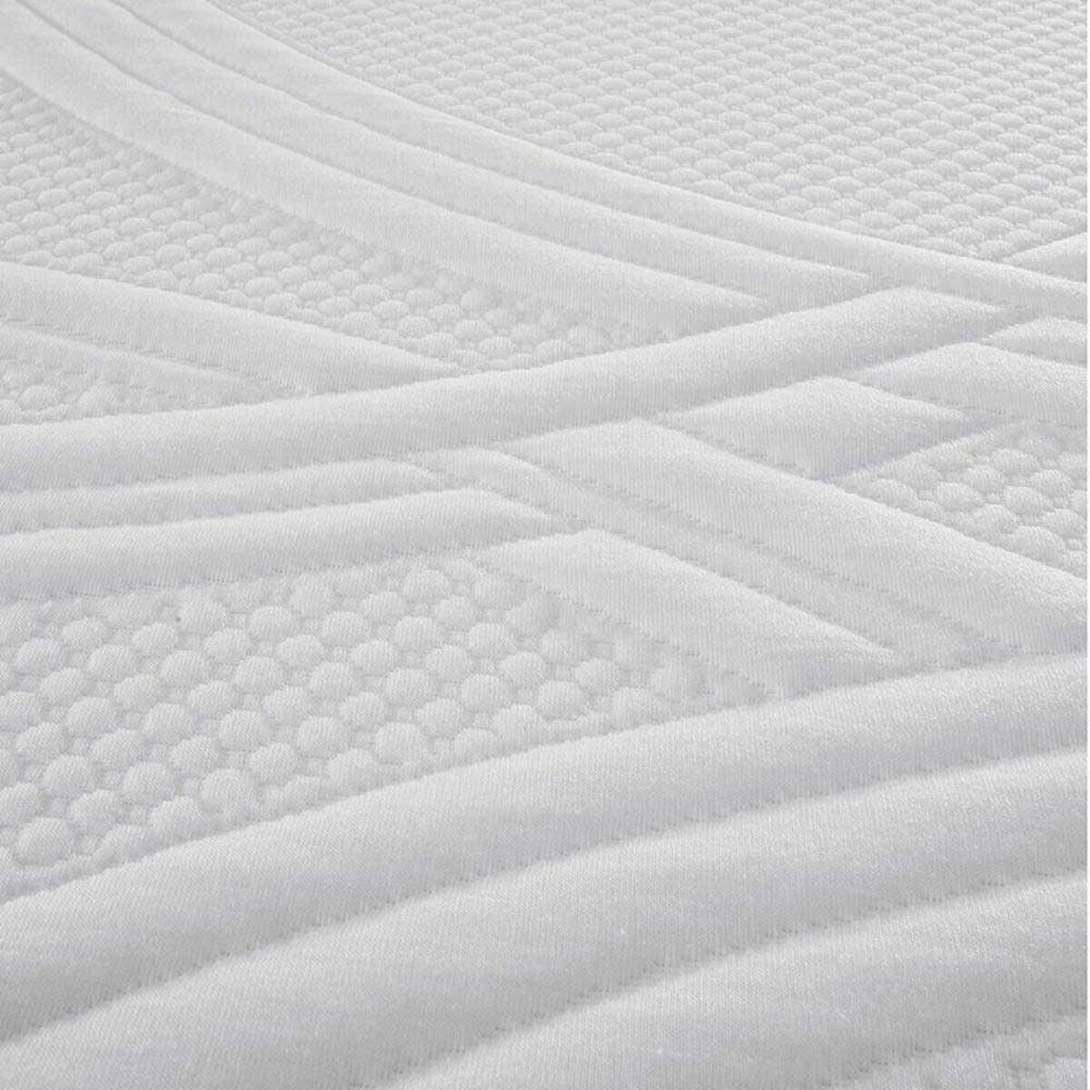 Box Spring CIC Base Dividida 2 Plazas New Ortopedic + Respaldo + 2 Veladores New munich