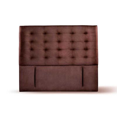 Respaldo Latam Home 2 Plazas Napoles Cuero Café Moro