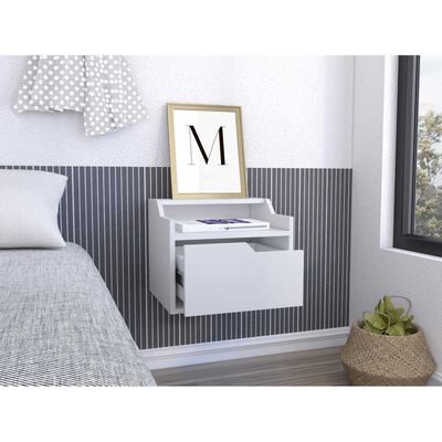 Imagen 2 del producto Velador TuHome Busan Flotante Blanco