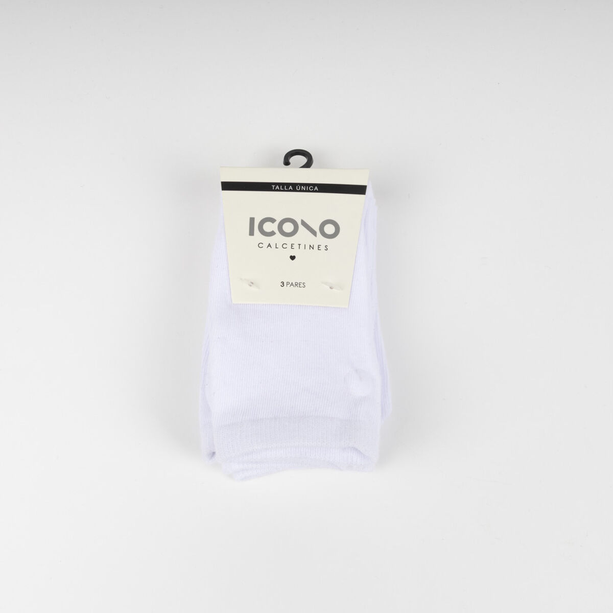 Pack 3 Calcetines Largo Mujer Icono