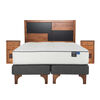 Cama Europea Flex 2 Plazas Body Care + Set Maderas Colonia