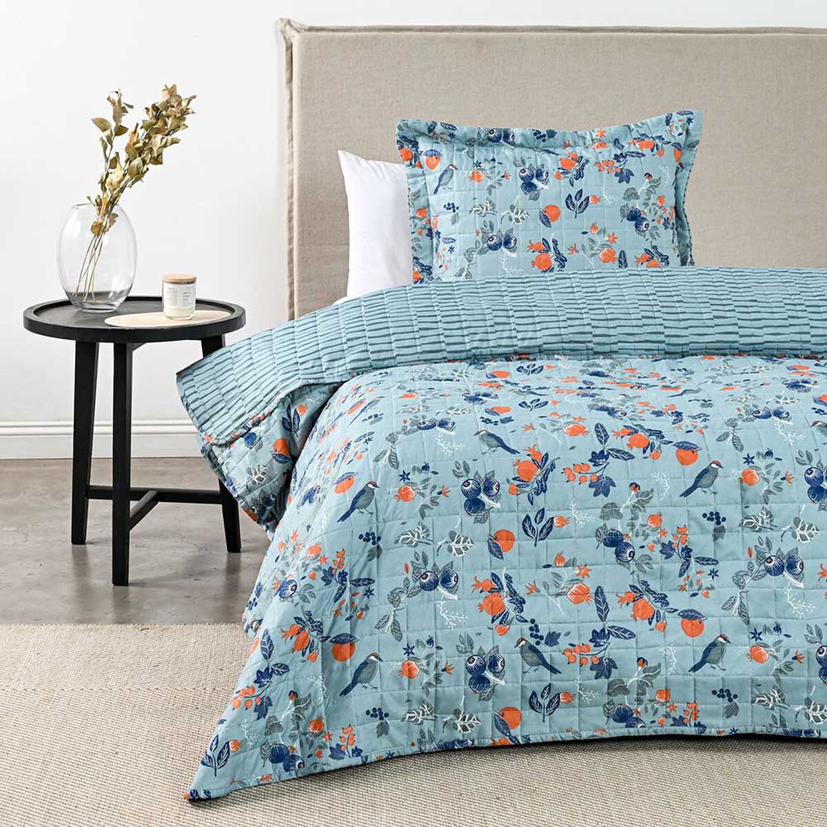 Quilt American Family 1.5 Plazas Citrus