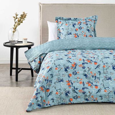 Quilt American Family 1.5 Plazas Citrus