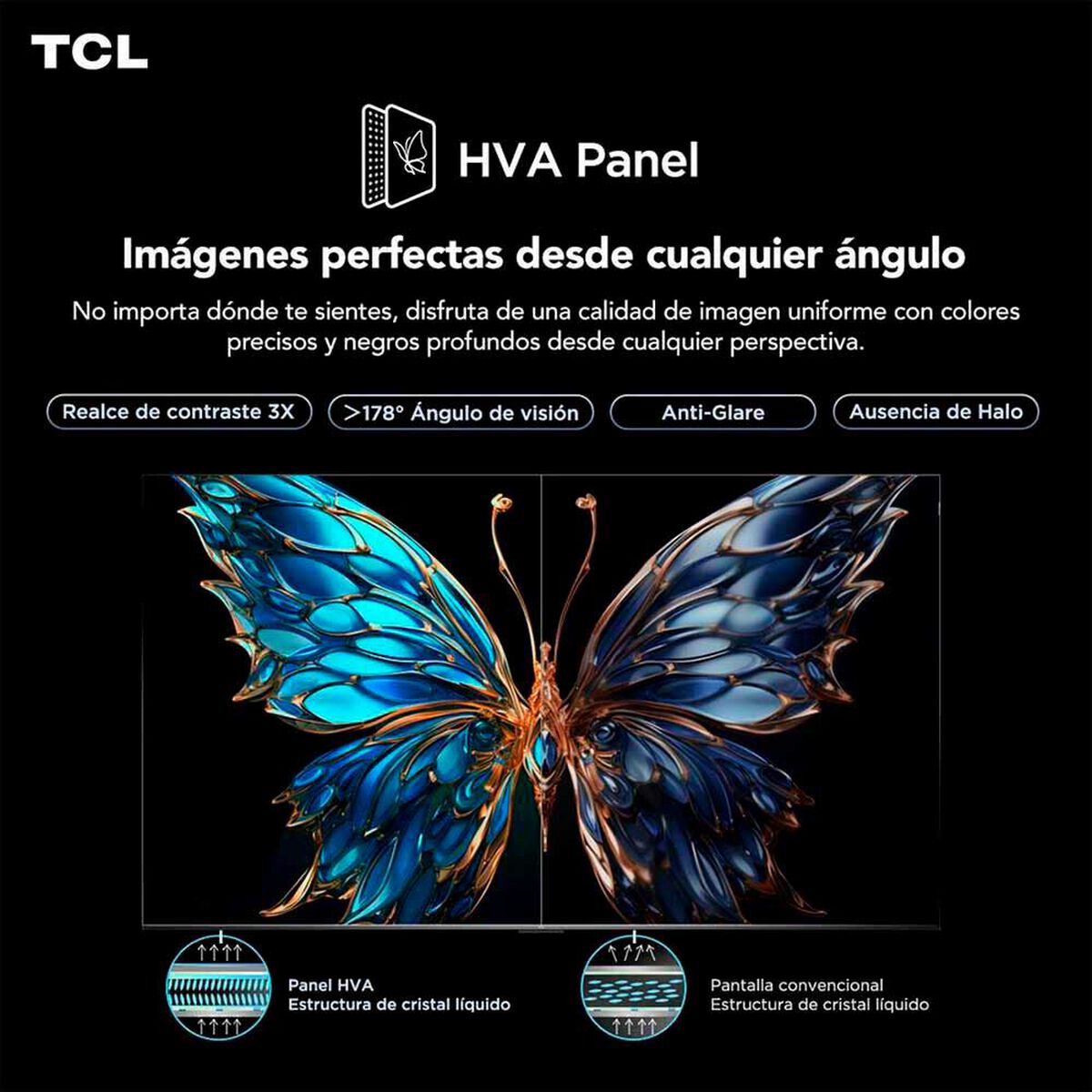 Smart TV QLED 75" TCL 4K UHD Google TV T6C