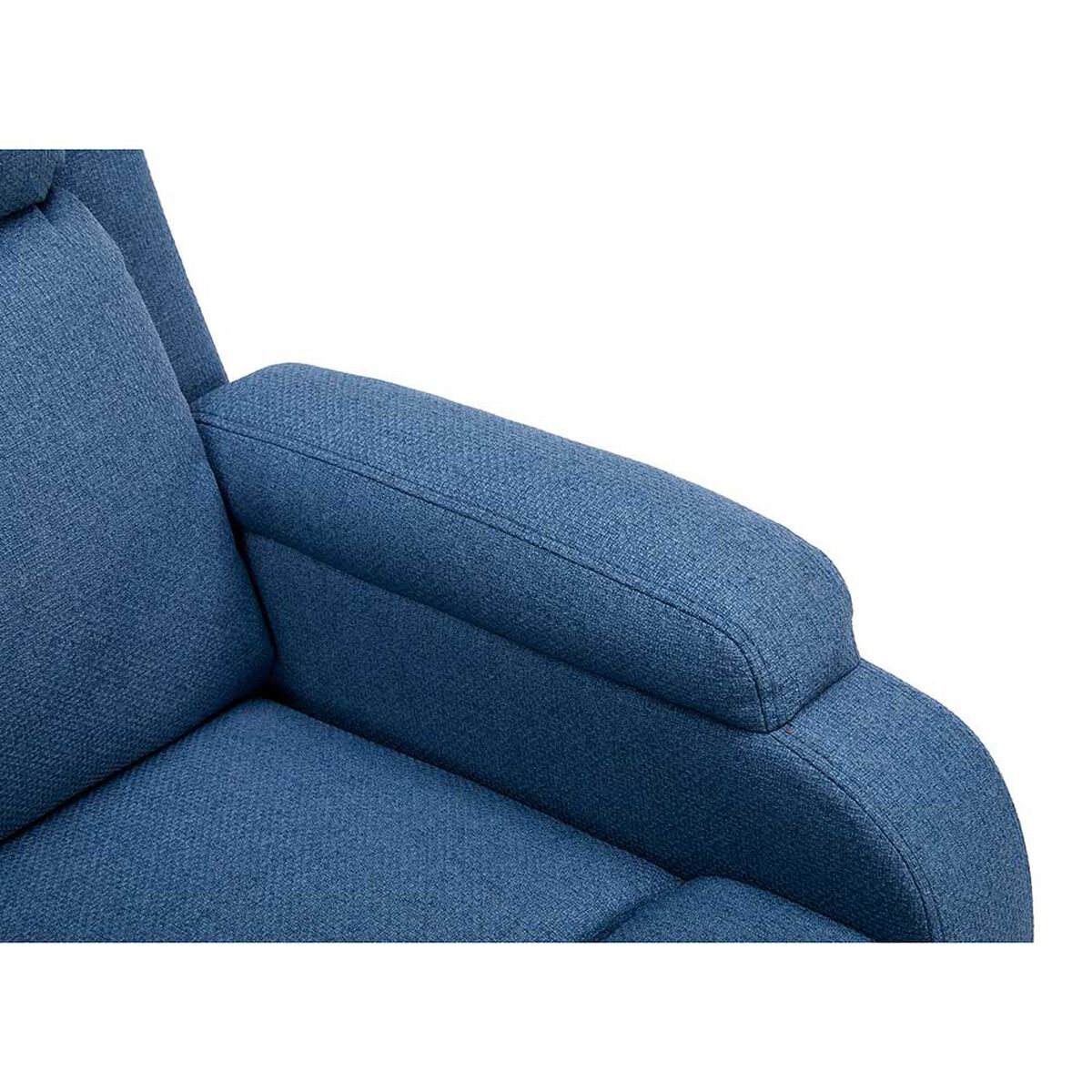 Bergere Reclinable Casanova Power 1 Cuerpo Azul