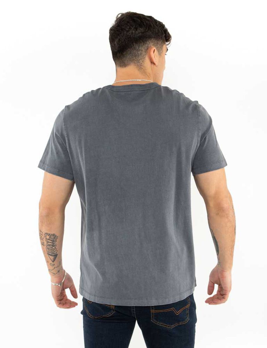 Polera Lisa Algod&oacute;n Manga Corta Hombre Icono