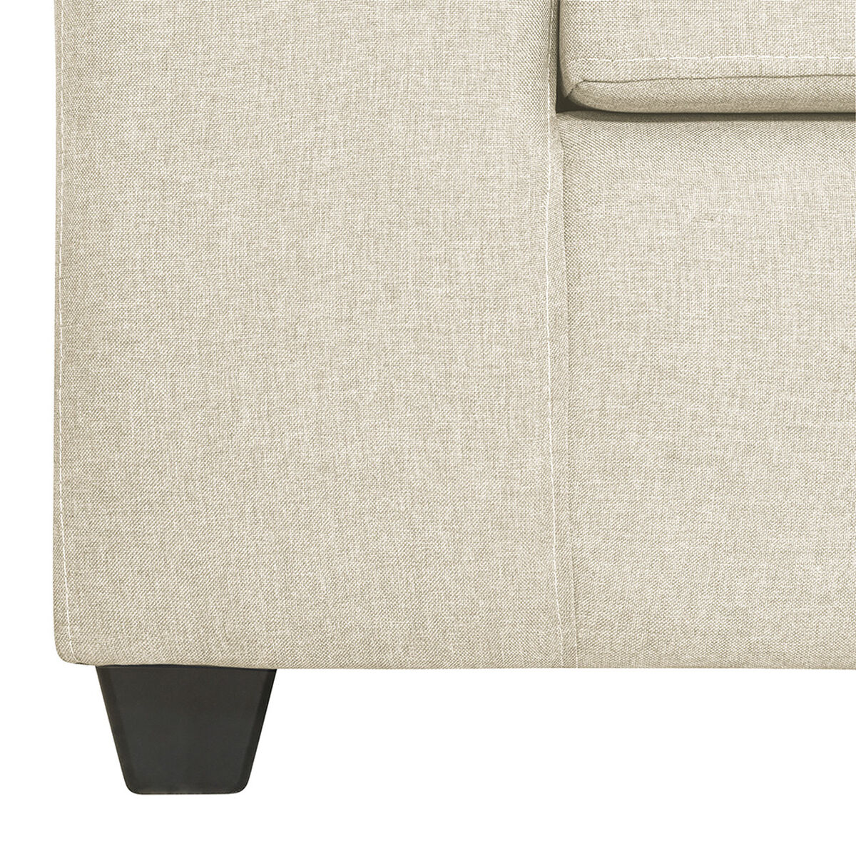 Juego de Living Innovamuebles Kahlo Sofá 3 Cuerpos + Sofá 2 Cuerpos Beige