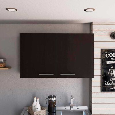 Mueble de Cocina A&eacute;reo TuHome Manchester Wengue 2 Puertas