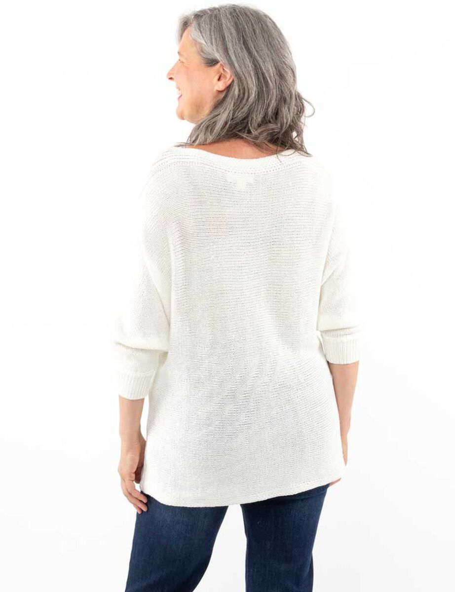 Sweater Manga 3/4 Mujer Portman Club