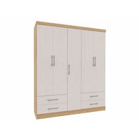 Clóset Y445 5 Puertas 4 Cajones