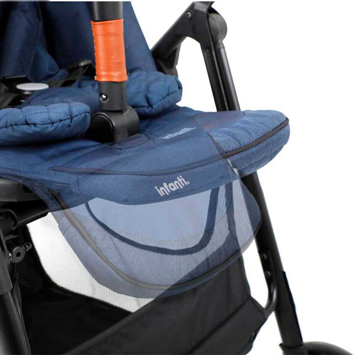 Coche Paseo Zuri 360&deg; Azul Infanti