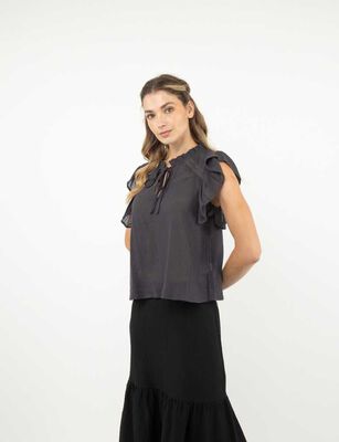 Imagen 1 del producto Blusa Manga Corta Mujer Alma Negro