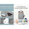 Mochila Maternal con Monedero y Colgador Lubabycas Azul