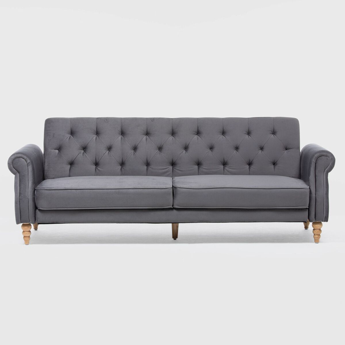 Futón Daniels EG2025GR 3 Cuerpos Gris