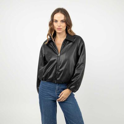 Chaqueta Ecocuero Mujer Soviet